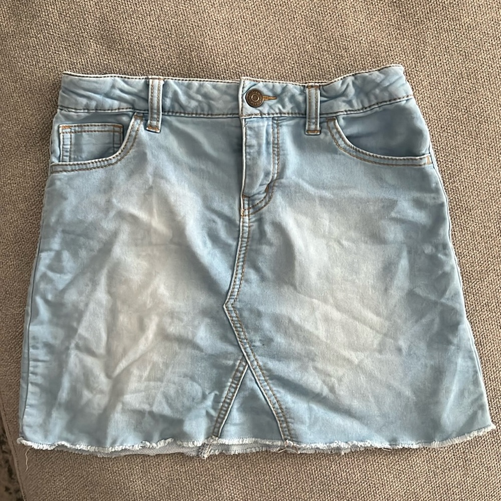Cat and Jack jean skirt size 10/12